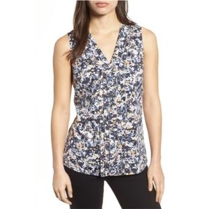 Emerson Rose Picot Detail Silk Blend Blouse